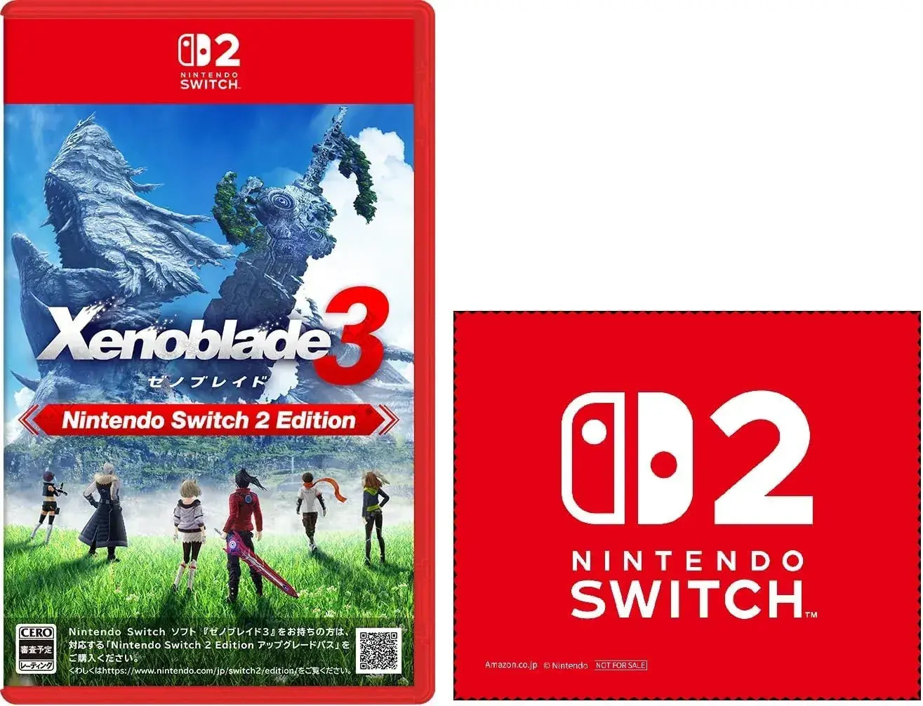 Nintendo Xenoblade Chronicles 3 Nintendo Switch 2 Edition - Amazon Exclusive - 2200150174400