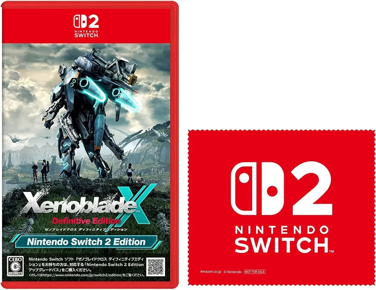 Nintendo Xenoblade Chronicles X Definitive Edition Game - Packaged Amazon Exclusive - 2200630163856