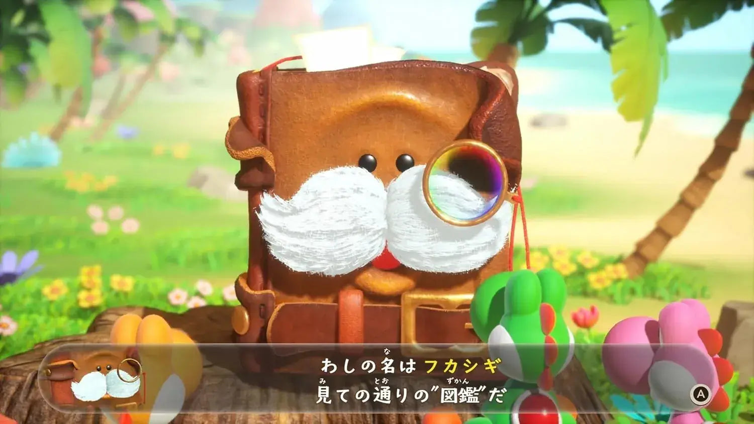 Nintendo Yoshi and the Mysterious Encyclopedia Game