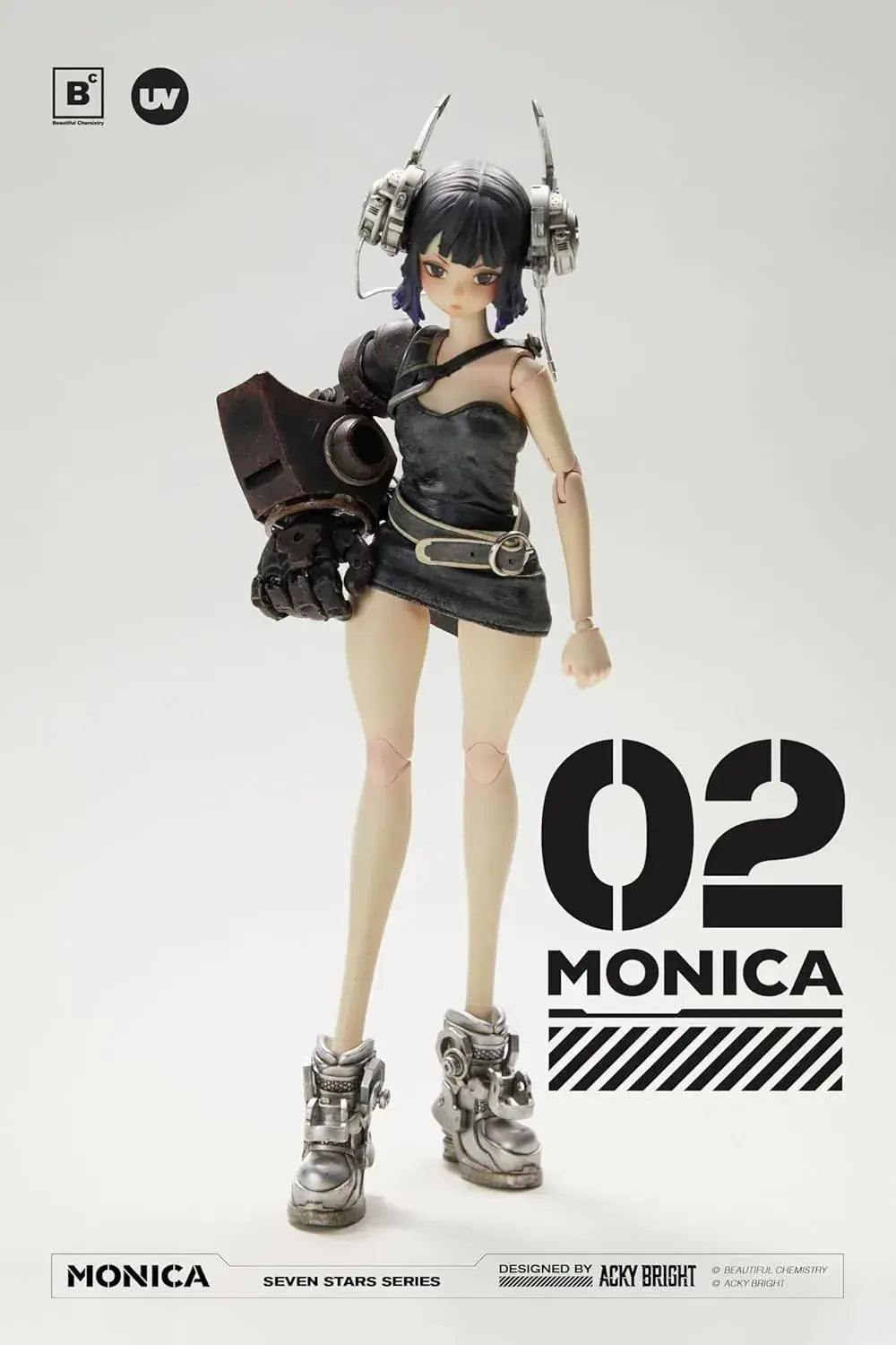 Nyx Collection Monica 1 6 Scale PVC ABS Cloth Figure
