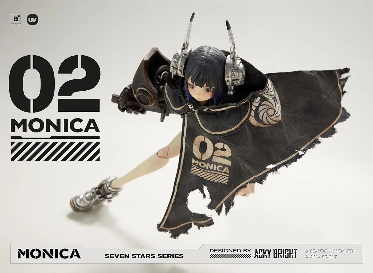 Nyx Collection Monica 1 6 Scale PVC ABS Cloth Figure