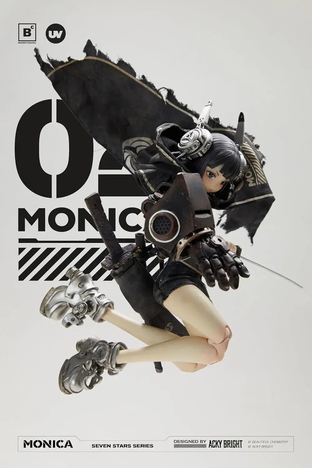 Nyx Collection Monica 1 6 Scale PVC ABS Cloth Figure