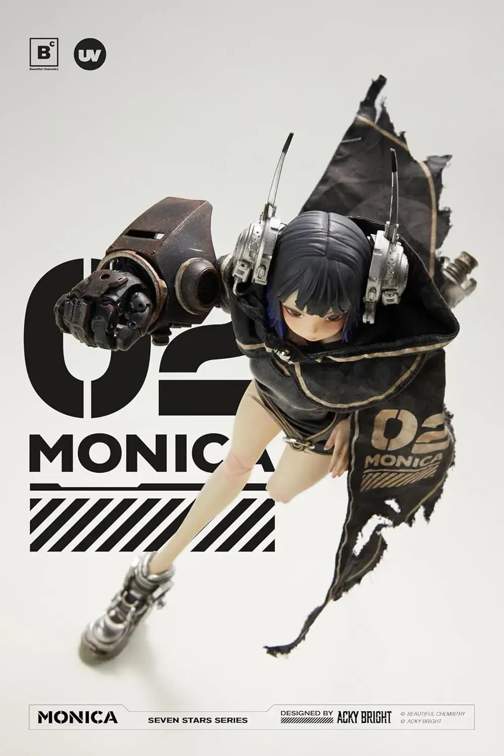 Nyx Collection Monica 1 6 Scale PVC ABS Cloth Figure