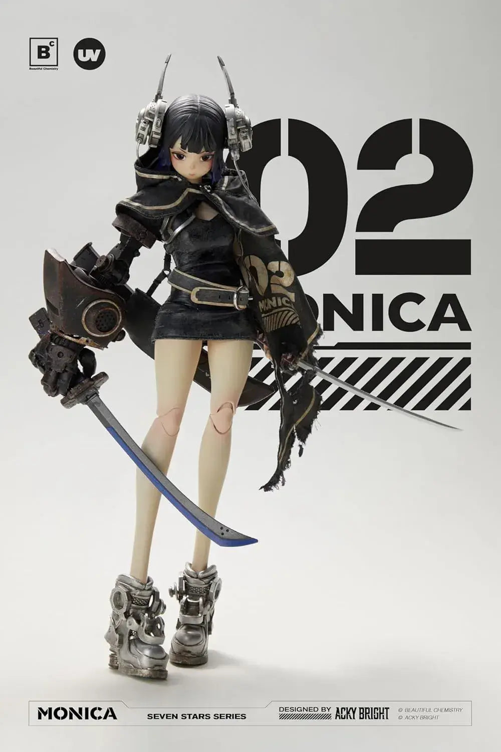 Nyx Collection Monica 1 6 Scale PVC ABS Cloth Figure