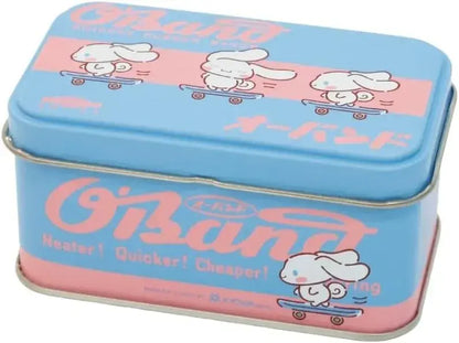 Oband Hello Kitty Silicone Rubber Band Tin Product - Cinnamon - 4971620235492