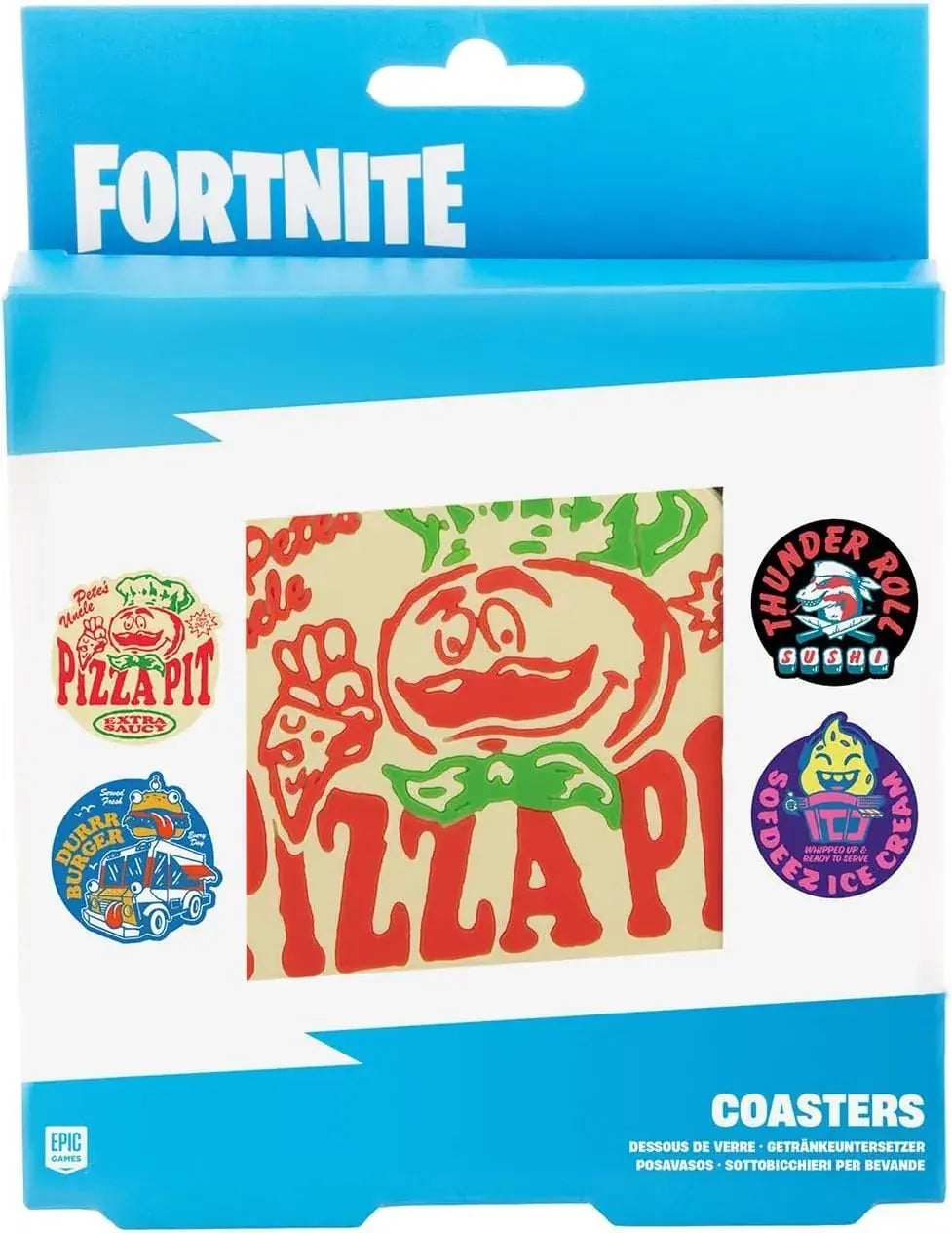 Paladone Fortnite Coasters 4 Piece Set
