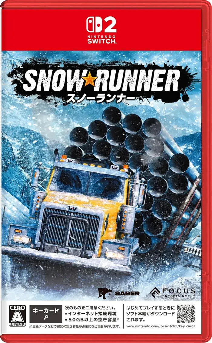Plaion SnowRunner Nintendo Switch 2 Game