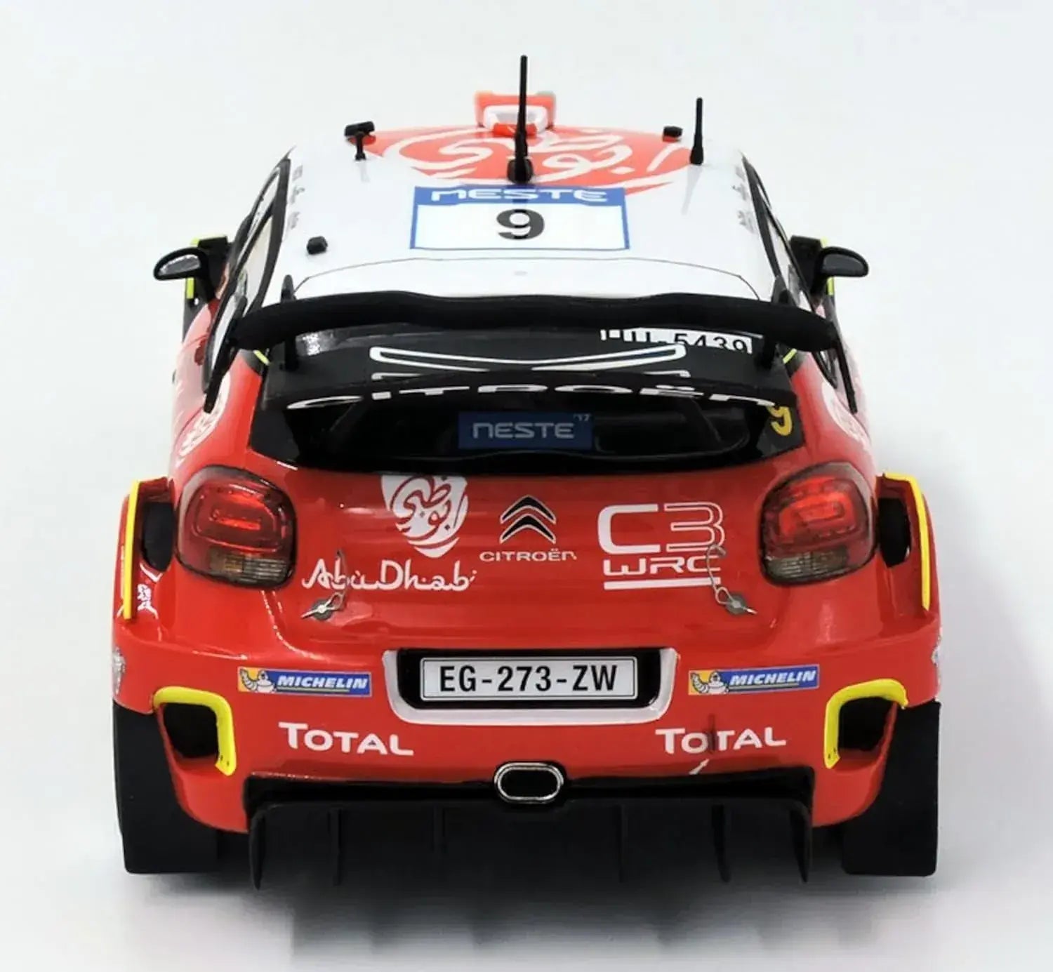 Platz Citroen C3 WRC 2017 Finland Rally Plastic Model
