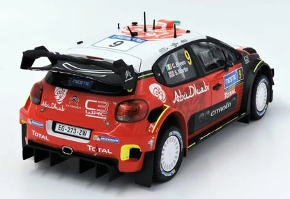 Platz Citroen C3 WRC 2017 Finland Rally Plastic Model