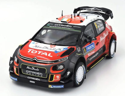Platz Citroen C3 WRC 2017 Finland Rally Plastic Model