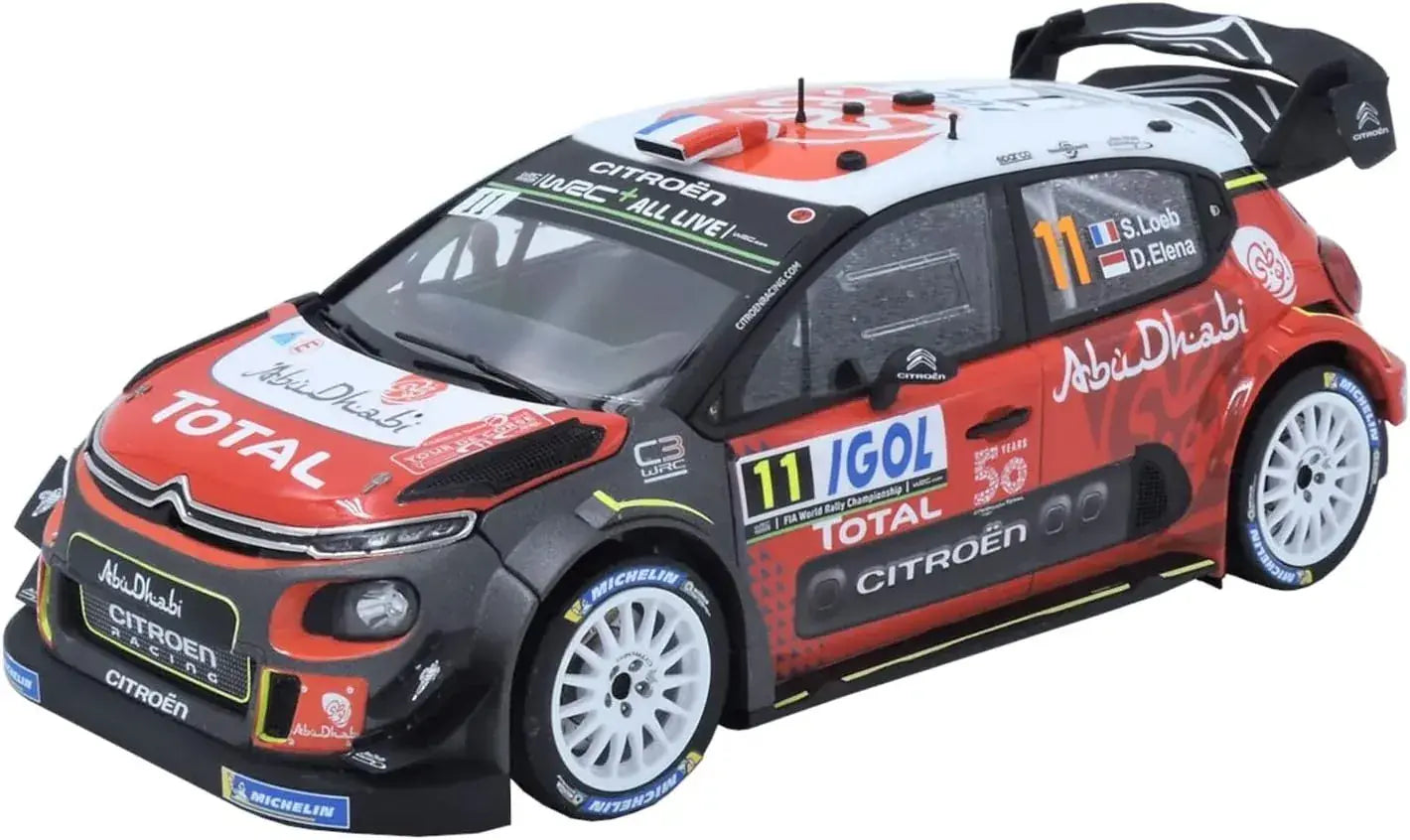 Platz Citroen C3 WRC 2018 Plastic Model Kit 1 24