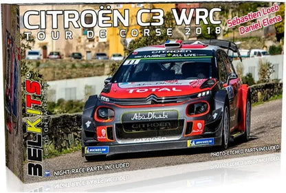 Platz Citroen C3 WRC 2018 Plastic Model Kit 1 24