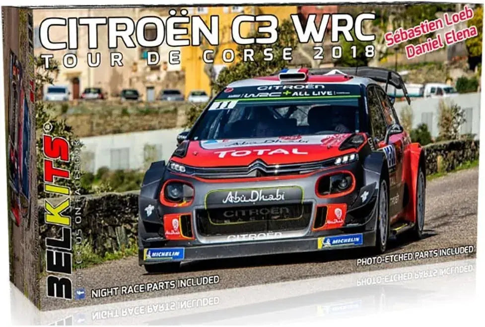 Platz Citroen C3 WRC 2018 Plastic Model Kit 1 24