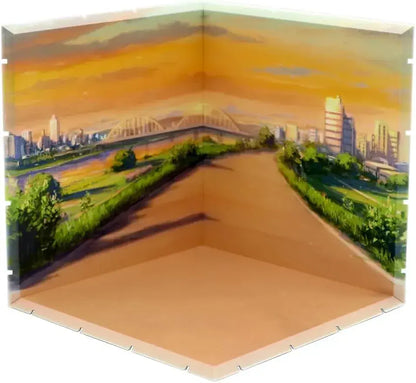PLM Diorama Mansion 200 Riverside ABS Printed Background