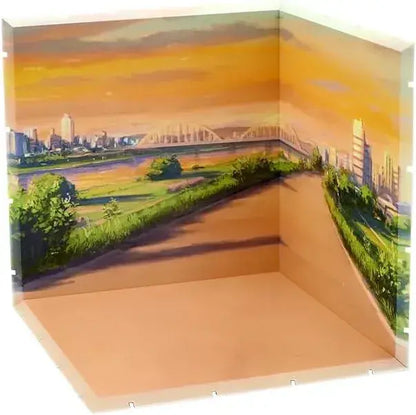 PLM Diorama Mansion 200 Riverside ABS Printed Background