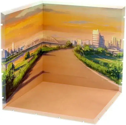 PLM Diorama Mansion 200 Riverside ABS Printed Background