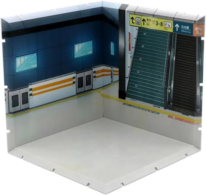 PLM Dioramansion 150 Station Interior ABS Model Kit