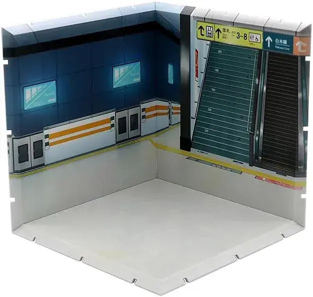 PLM Dioramansion 150 Station Interior ABS Model Kit