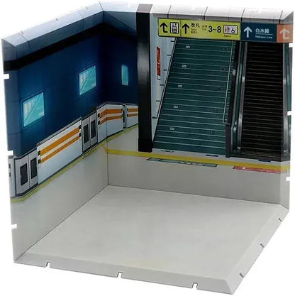 PLM Dioramansion 150 Station Interior ABS Model Kit
