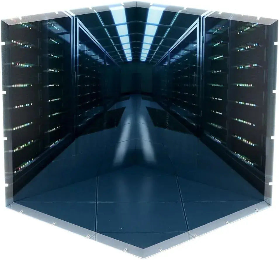 PLM Dioramansion 200 Server Room ABS UV Printed 200mm
