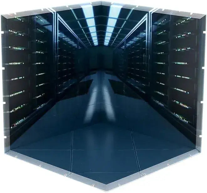 PLM Dioramansion 200 Server Room ABS UV Printed 200mm
