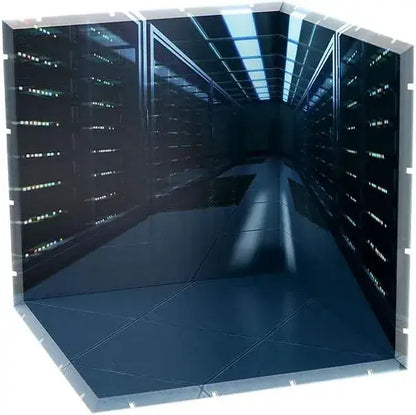 PLM Dioramansion 200 Server Room ABS UV Printed 200mm
