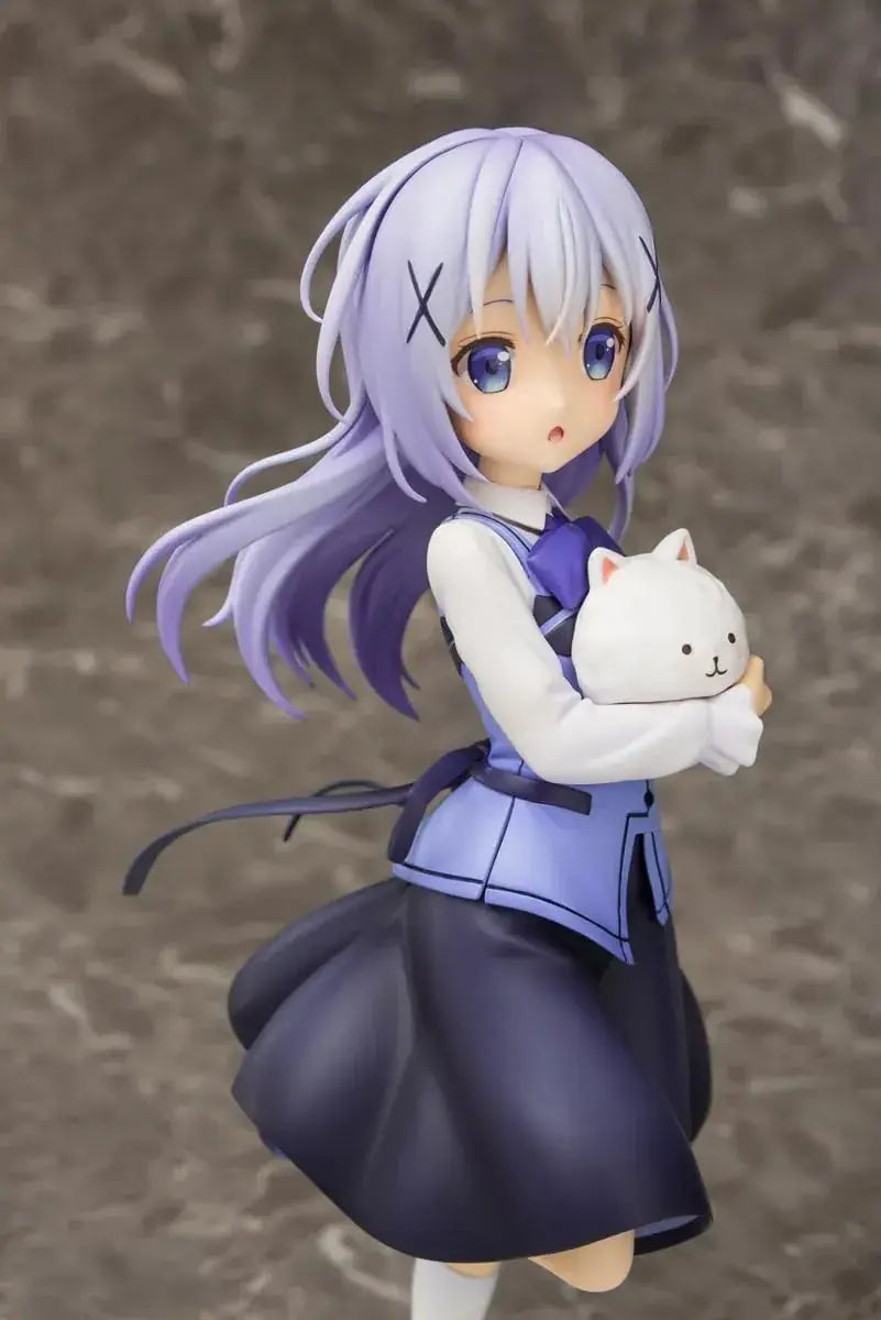 Plum Is the Order a Rabbit Cafe Style 1 7 Scale PVC Figure