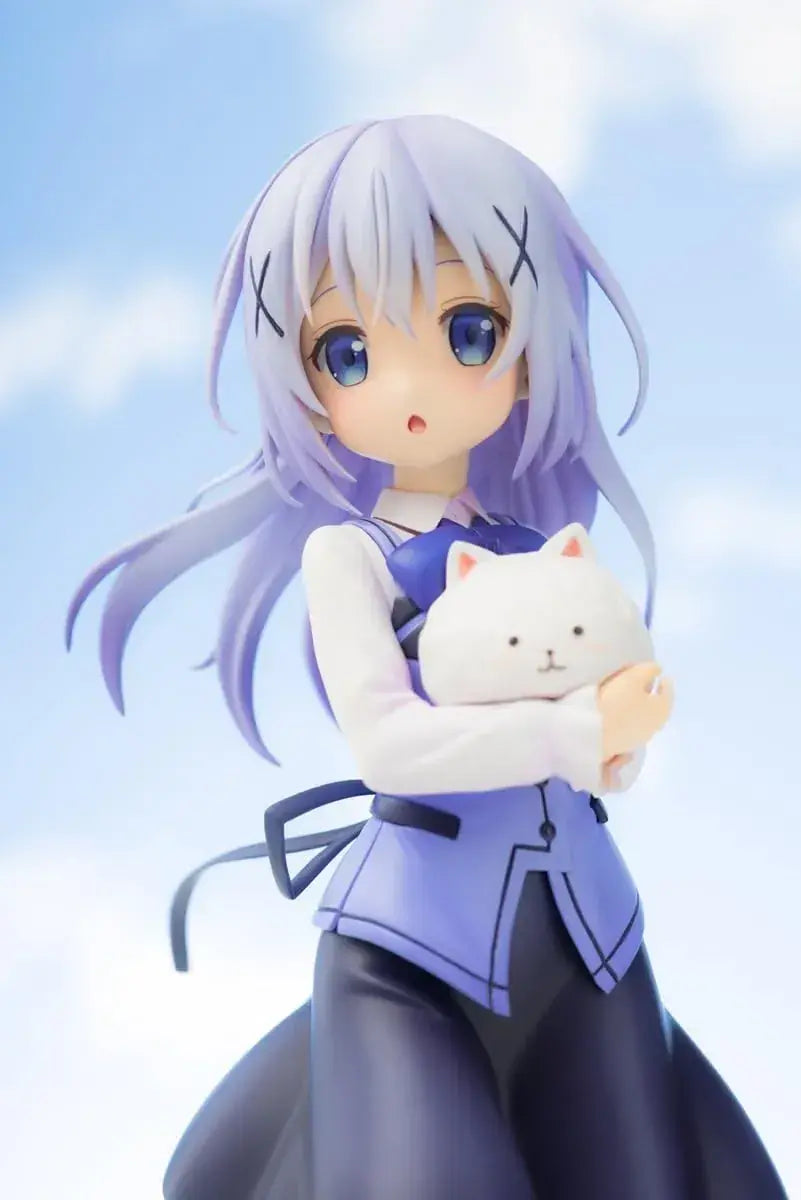 Plum Is the Order a Rabbit Cafe Style 1 7 Scale PVC Figure