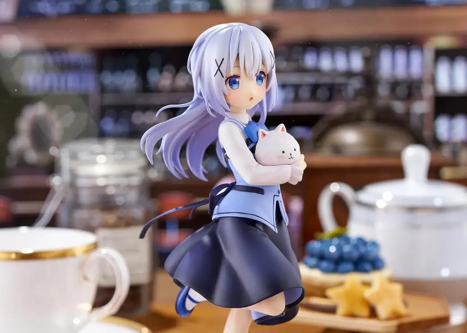 Plum Is the Order a Rabbit Cafe Style 1 7 Scale PVC Figure