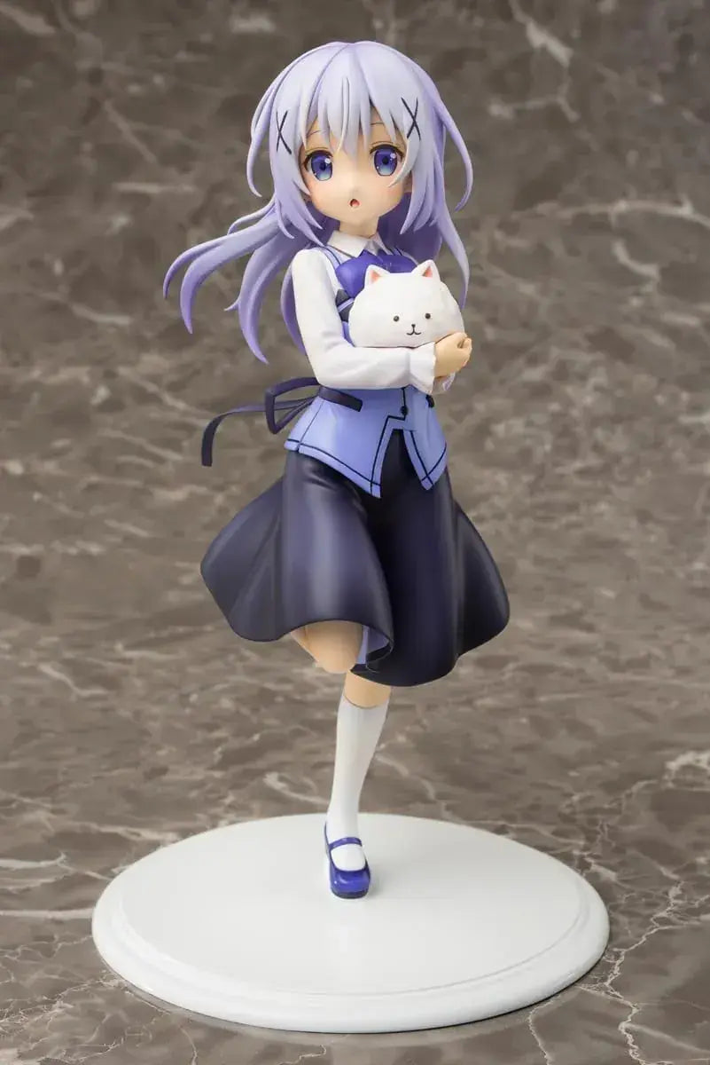 Plum Is the Order a Rabbit Cafe Style 1 7 Scale PVC Figure