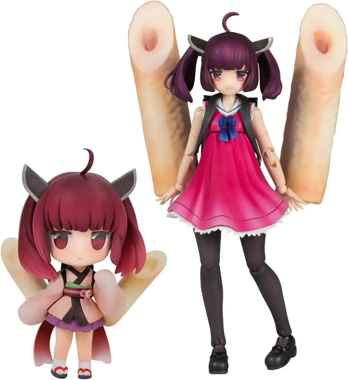 Plum Tohoku Kiritan Mini Figure Bundle Set 120 mm 1 12 Scale
