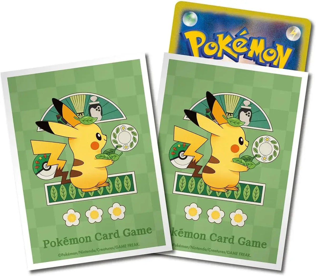 Pokemon Card Game Deck Shield Cafe Chades White