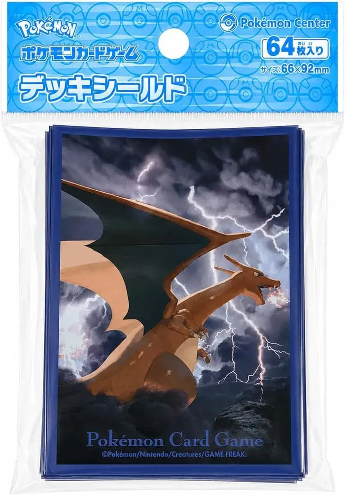 Pokemon Card Game Deck Sleeves Charizard Purple
