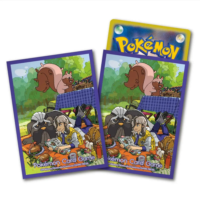 Pokemon Card Game Deck Sleeves Pepper and Mabosstiff