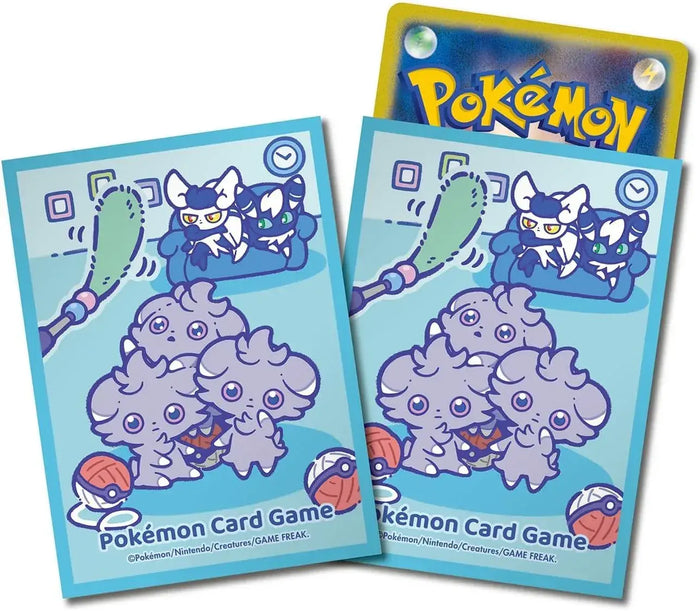 Pokemon Card Game Deck Sleeves Relaxed Tease Blue