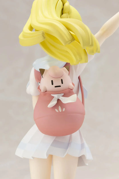 Pokemon Lillie and Clefairy Figure 1 8 Scale PVC ABS