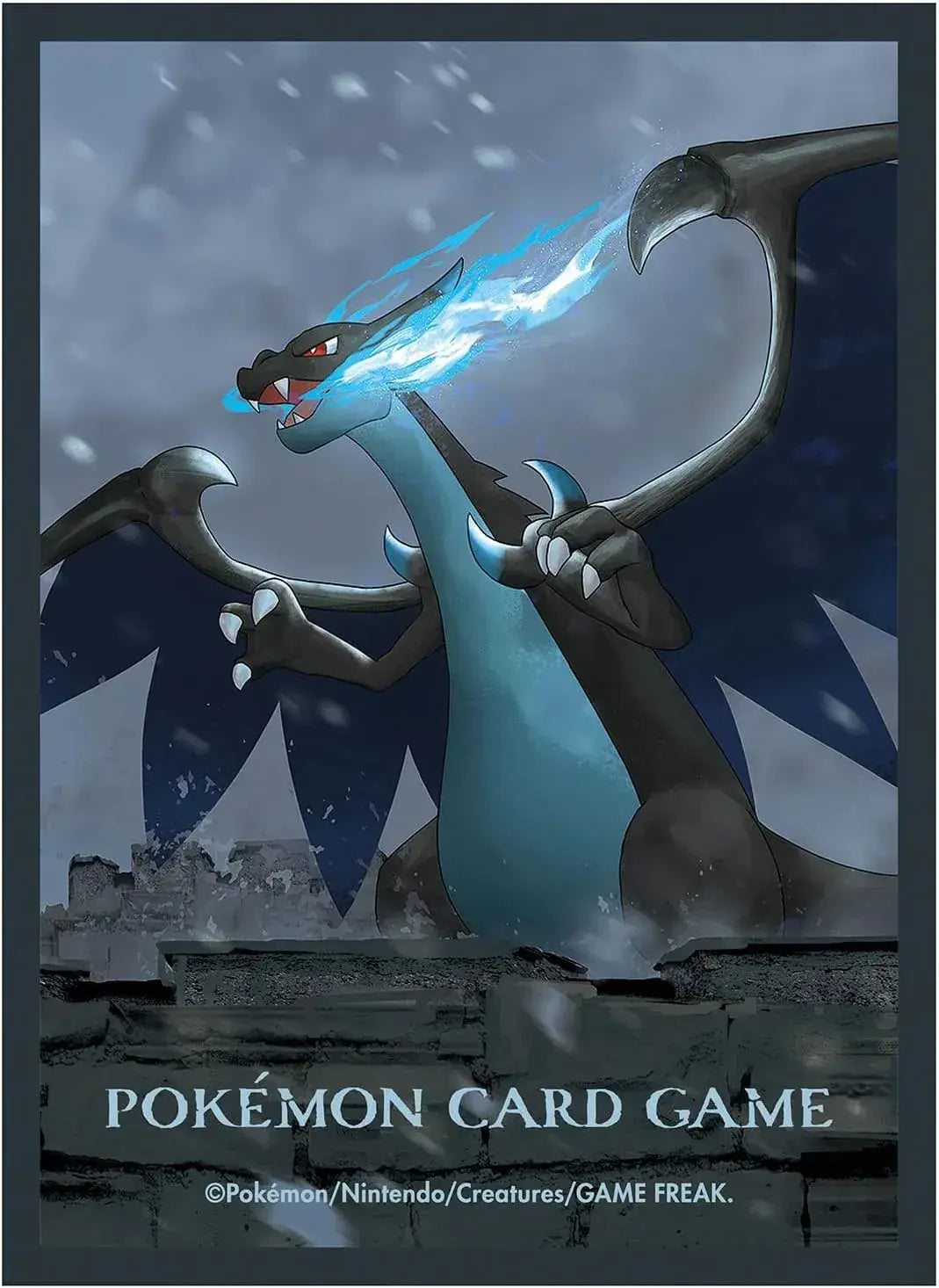 Pokemon Mega Charizard X Castle Card Game Deck Sleeves