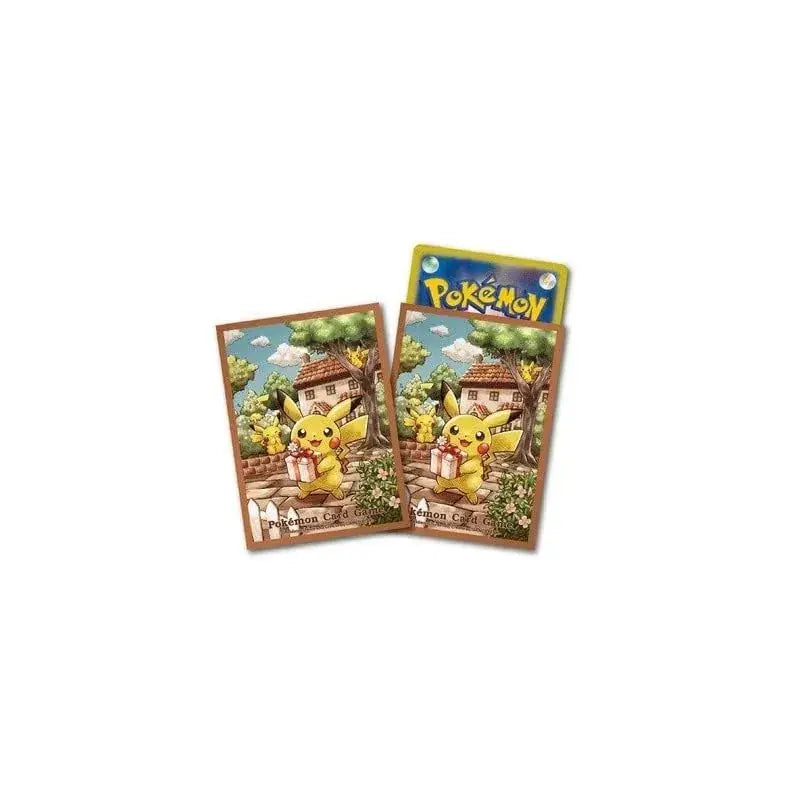 Pokemon Pikachus Gift Card Sleeves 64ct Deck Shields