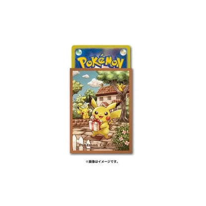Pokemon Pikachus Gift Card Sleeves 64ct Deck Shields