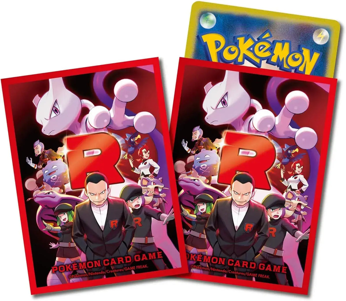 Pokemon Trading Card Game Team Rocket Glory Deck Sleeves