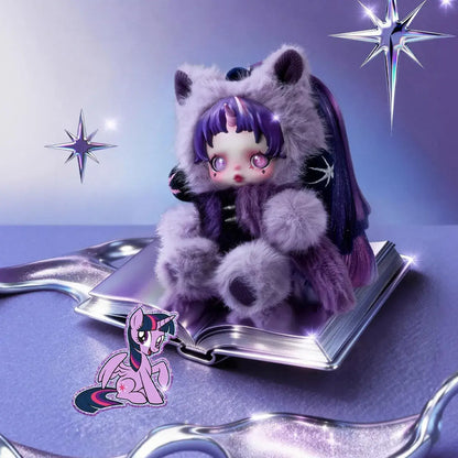 Pop Mart SKULLPANDA My Little Pony Plush Pendant Silk 1 Piece
