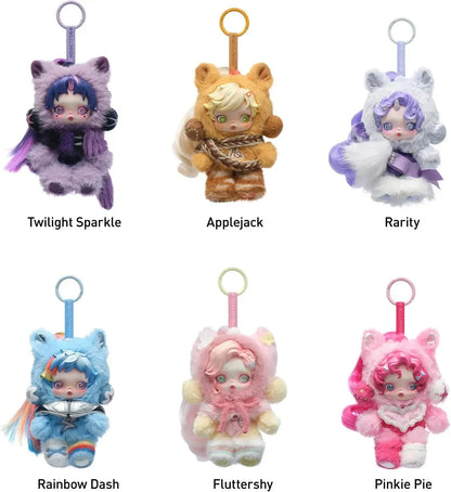 Pop Mart SKULLPANDA My Little Pony Plush Pendant Silk 1 Piece