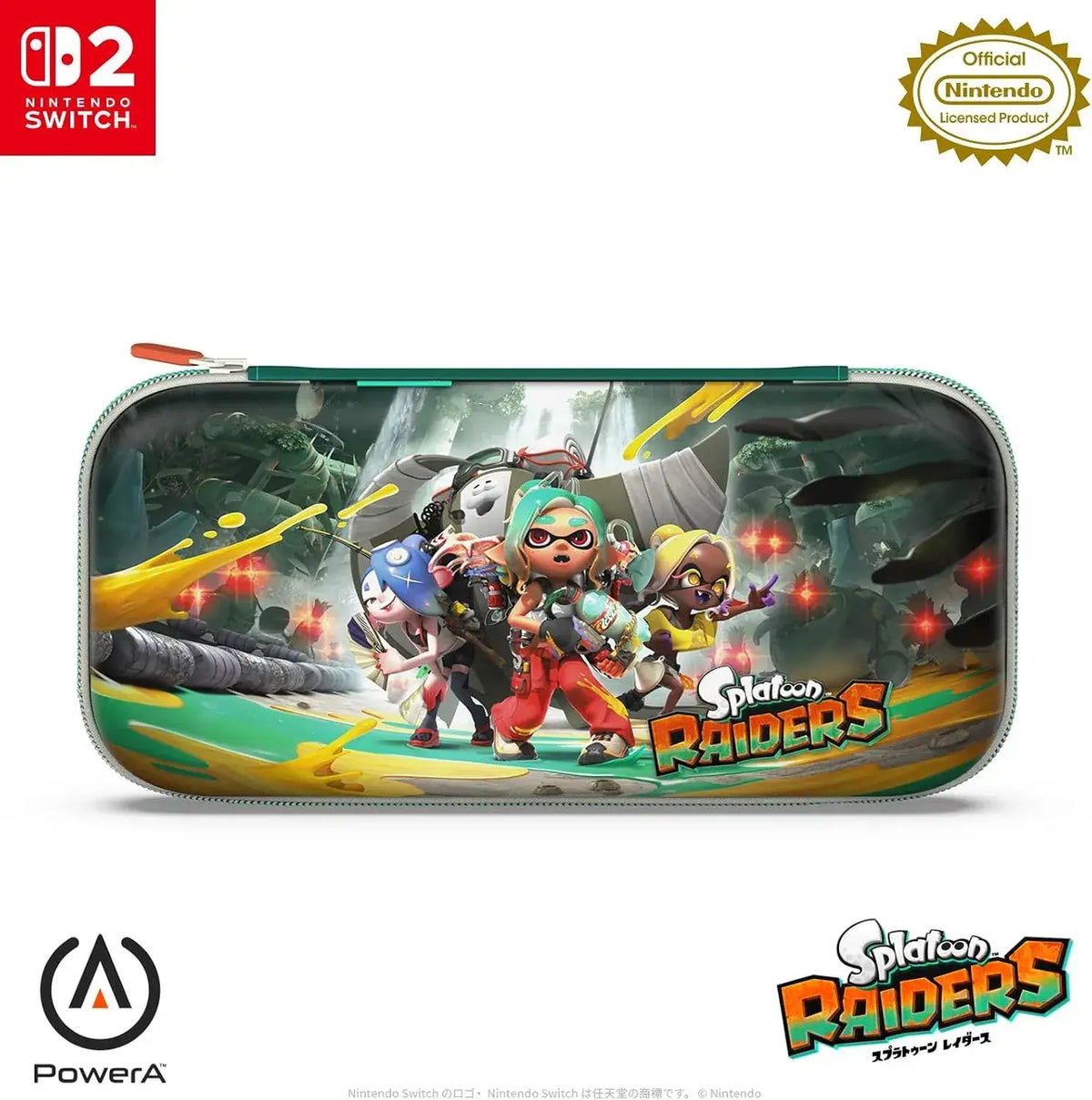 PowerA Slim Case for Nintendo Switch 2 Splatoon Raiders