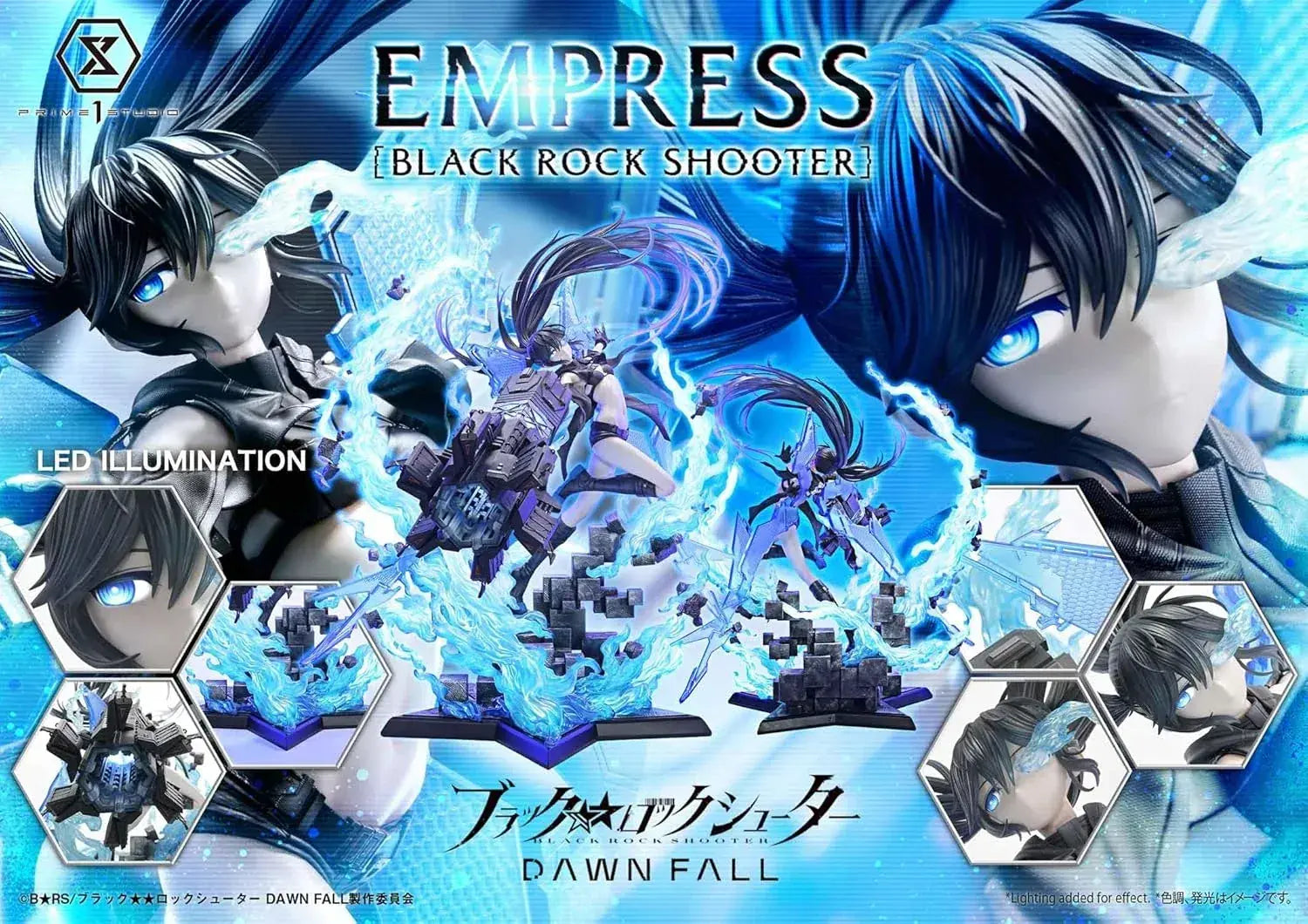Prime 1 Studio Black Rock Shooter Dawn Fall Empress DX Edition