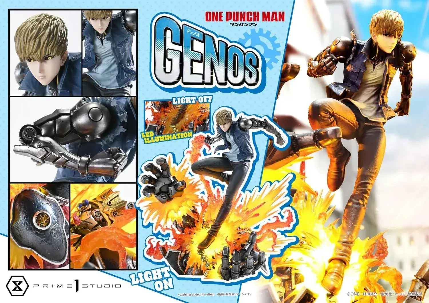 Prime 1 Studio Genos 1 6 Scale Polystone Statue