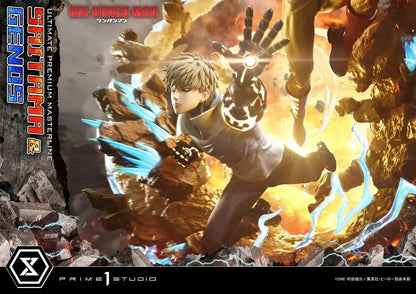 Prime 1 Studio One Punch Man Saitama and Genos Polystone Figure