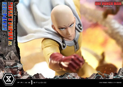 Prime 1 Studio One Punch Man Saitama and Genos Polystone Figure