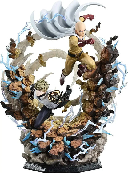 Prime 1 Studio One Punch Man Saitama and Genos Polystone Figure