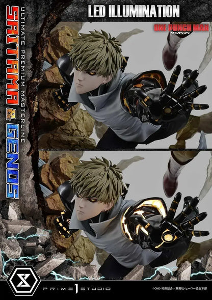 Prime 1 Studio One Punch Man Saitama and Genos Polystone Figure