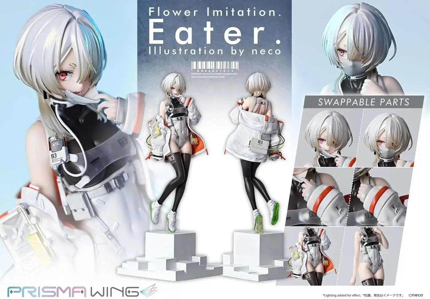 Prime 1 Studio Prisma Wing Flower Imitation 1 7 Scale Figure